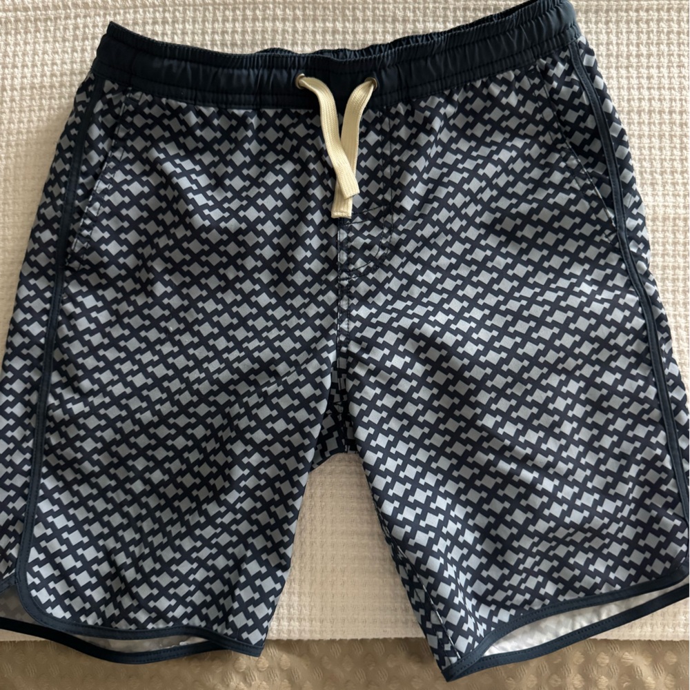 Size M lined Fair Harbor swim trunks